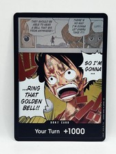 One Piece Adventure On Kami’s Island OP15 Monkey D Luffy Don!!  CARD Foil