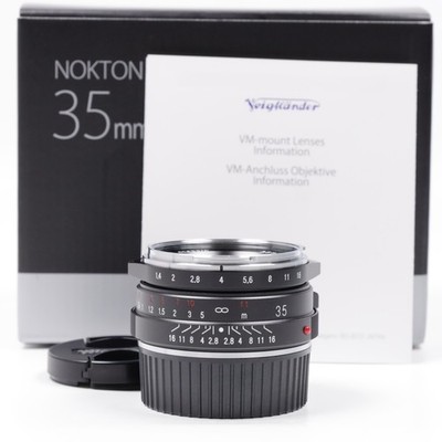 Voigtländer NOKTON Classic 35mm F1.4 II MC VM für Leica M [Top Mint] #8380LJ