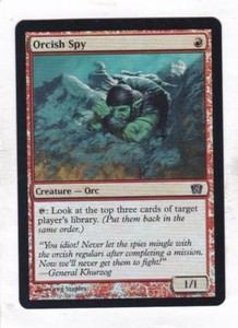 Orcish Spy 208/350 8th Edition Foil