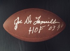 Joe DeLamielleure Autographed NFL Football Buffalo Bills Hall Of Fame/ JSA