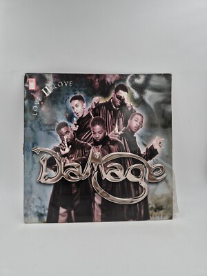 LP Musica ELETTRONICA Damage - Love 2 Love BLRD131 Garage House R&B Funk Soul UK