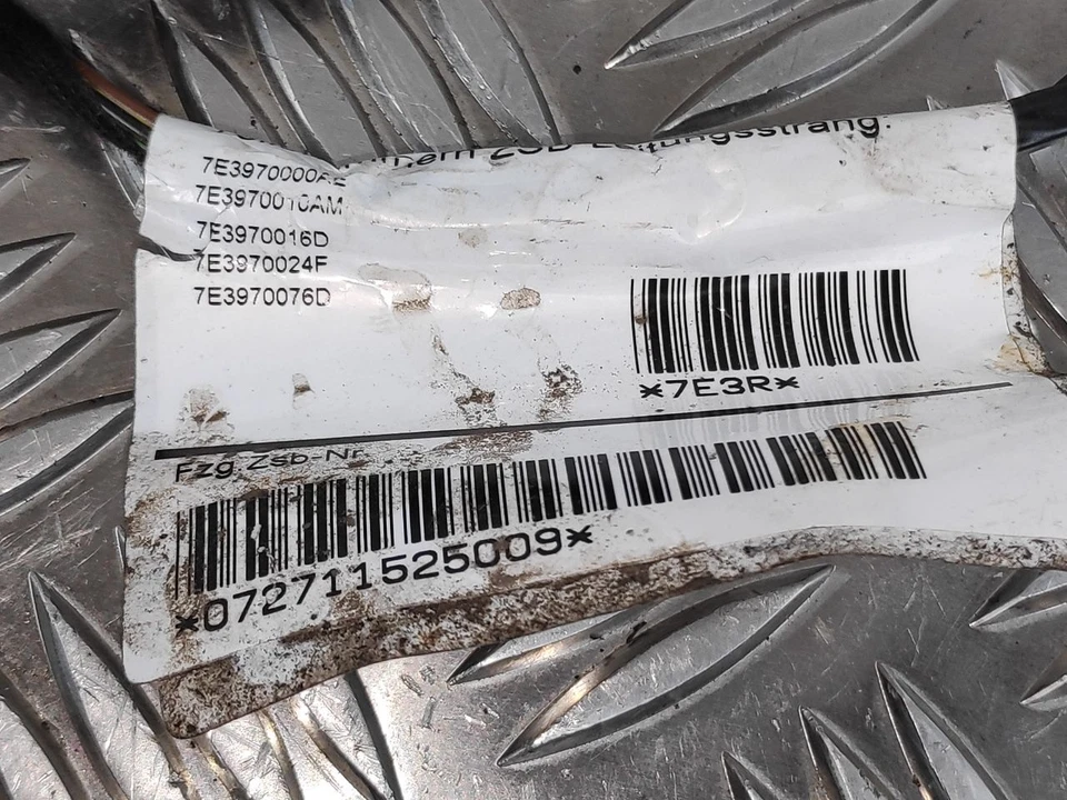 Volkswagen Transporter MK VI 2018 cableado telar puerta (delantera izquierda) 7E397000ae Foto 3 de 4