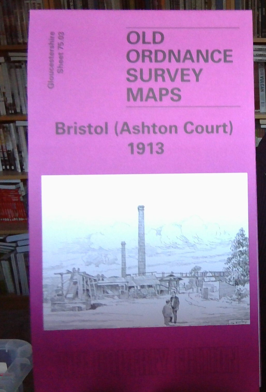 MAP OF Bristol (Ashton Court) 1913: Gloucestershire Sheet 75.03 by Mike Bone NEW