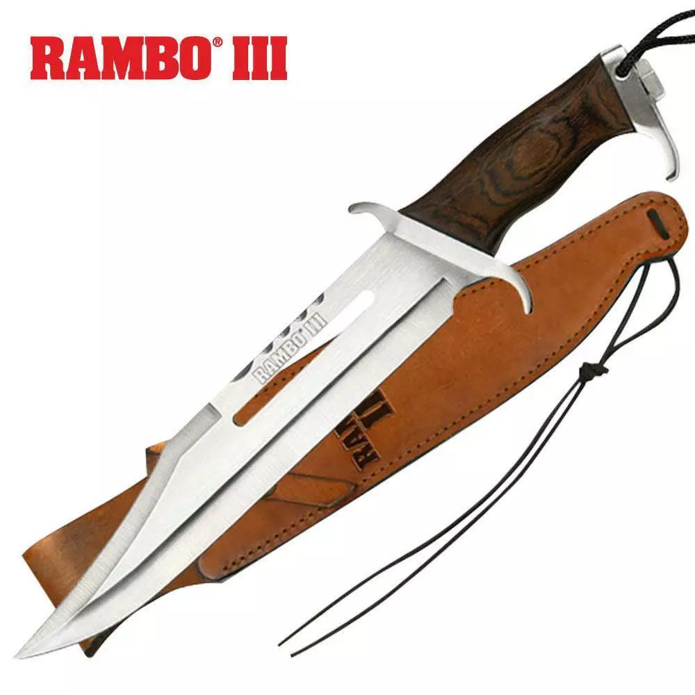 Rambo III 18" Knife Sylvester Stallone Officially Licensed Collectible |  eBay