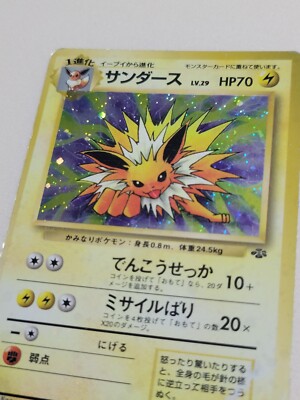 japanese jolteon pokemon card 2021 Pokemon Japanese - #003 FULL ART JOLTEON VMAX main image 0