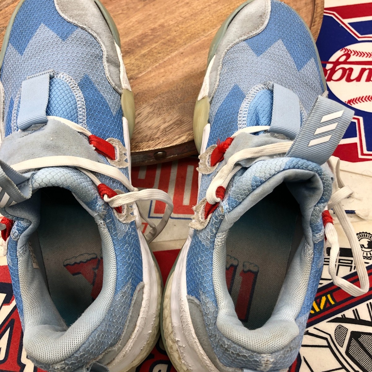 Adidas Trae Young 1 Blue Athletic Sneakers Basketball Shoes H68997 Mens Size 8.5 adidas Trae Young 1 ICEE Ice Trey Men main image 2