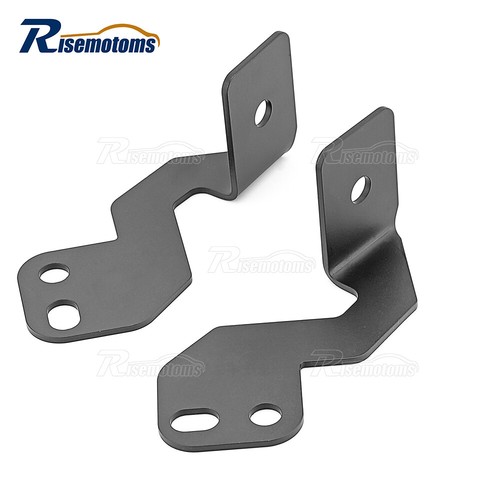 Side View APillar LED Light Pods Mount Brackets For Yamaha Wolverine