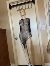 Black Professional Sexy Egyptian Belly Dance   Beaded Coins Costume Dress