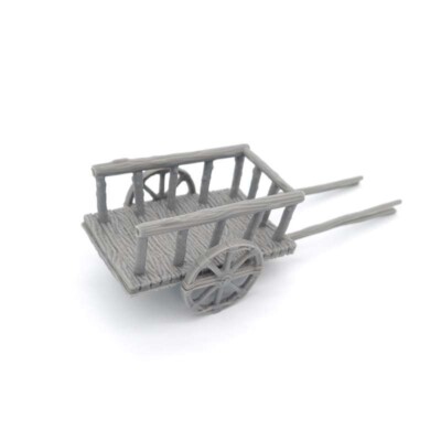 Holz Farm Cart LOTR für D&D WFB Wargaming Miniatur Gelände Landschaft QP3D