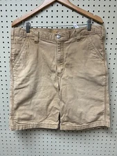 Carhartt Carpenter Shorts 102514-918 Work Relaxed Fit Tan Brown Men’s Size 36
