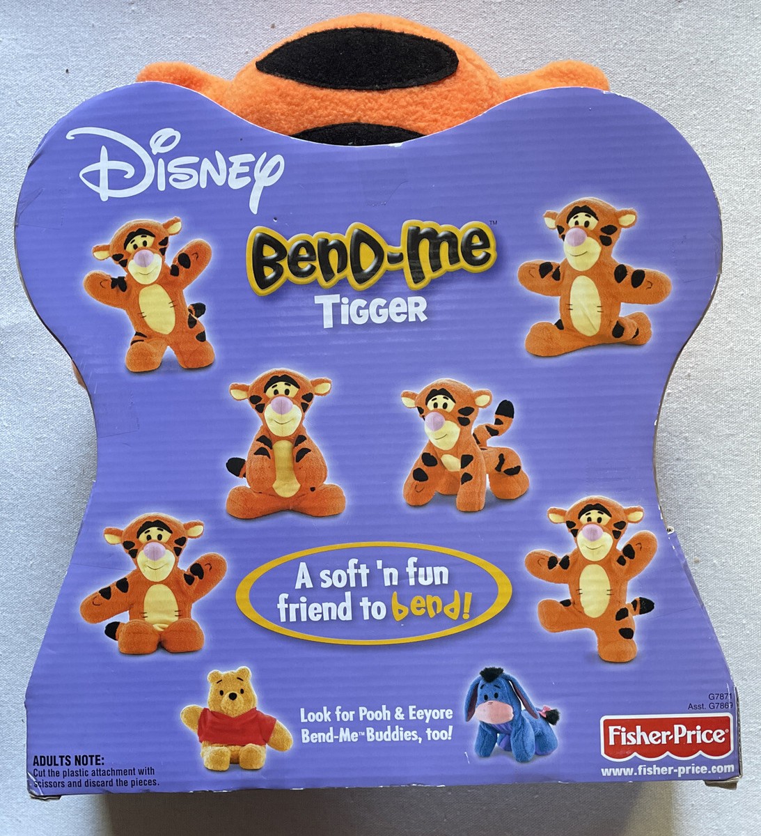 Fisher-Price Disney's Winnie the Pooh Bend Me Bendable Tigger Toy