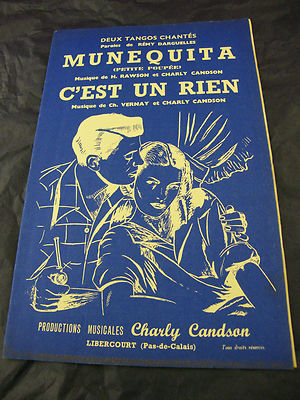 Partitur Munequita Rawson Charly Candson C'Est Ein Rien Vernay 
