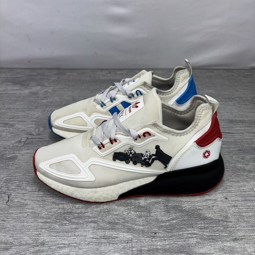 Adidas x Star Wars Zx 2K Boost J Intergalactic Race Shoes Mens Size 7 G55568 - Picture 6 of 16