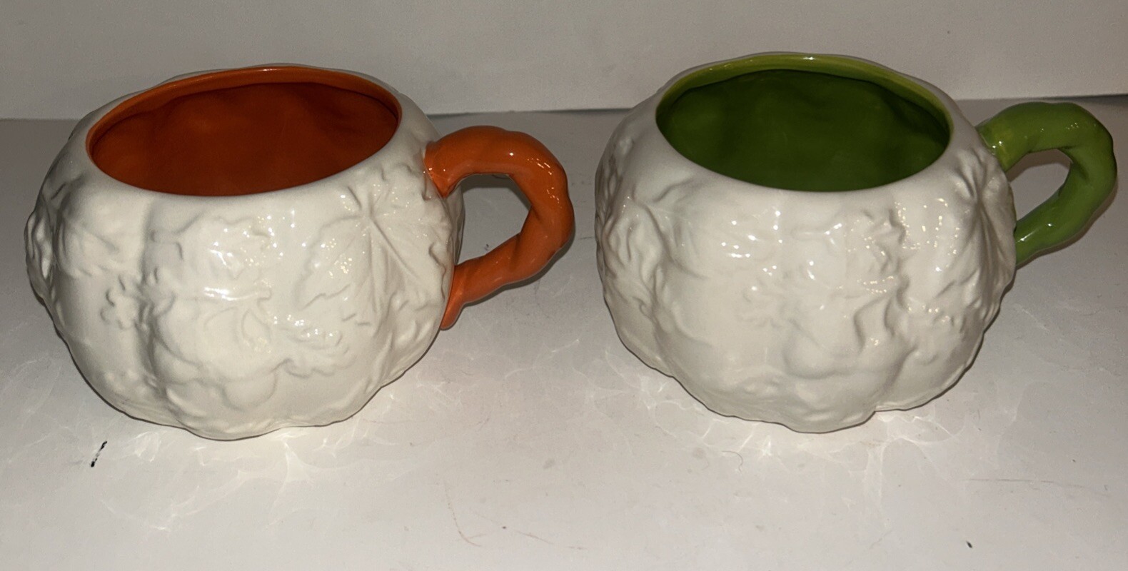 Temptations Pumpkin Seasonal Flip Sip Mugs 2-Pack Set