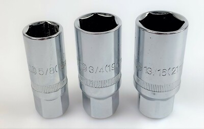 3/8 Inch Drive Spark Plug Socket Set, 3-Piece (5/8, 3/4, 13/16 In - Foto 11