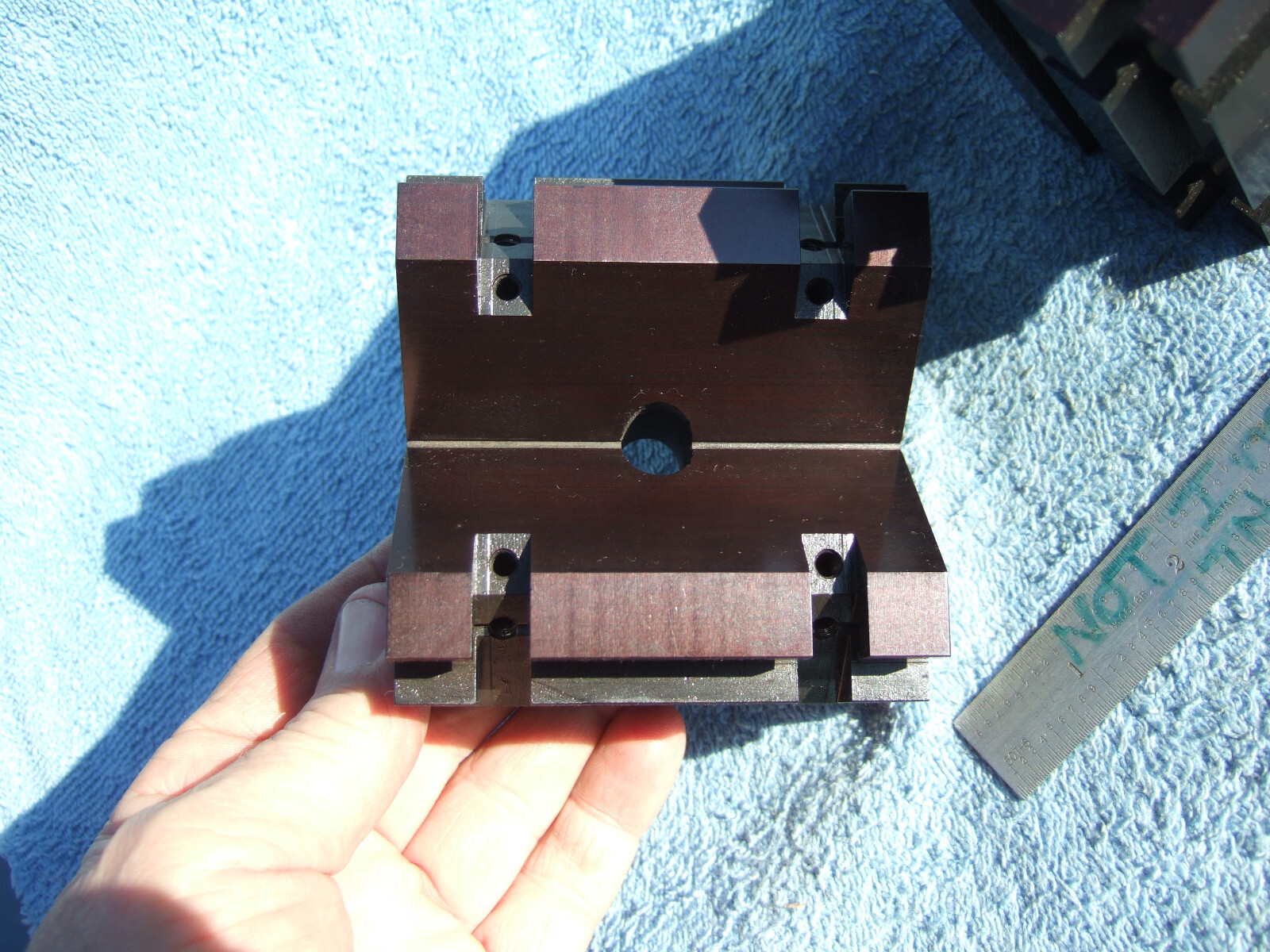 V BLOCK SET NOS USA TOOLMAKER MADE FOR YOUR BRIDGPORT MACHINIST VINTAGE OLD TOOL