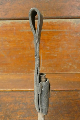 Original WW2 German Bayonet Leather Frog & Scabbard Kar 98 - Dated 1940 - Picture 6 of 12