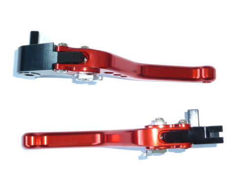 Suzuki GSXR1000 2005-2006 Bremse und Kupplungshebel Kurz Rot Road Track Rennen - Bild 8 von 9