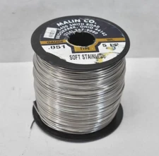 Malin Co Soft Stainless Wire Spool 5lb .051" Spring Replacement Genuine OEM