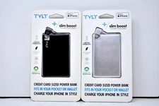 Tylt Slim Boost MFi-Certified 1300mAh Portable Battery Power Bank iPhone 12 13
