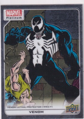 Upper Deck 2022 Marvel Platinum No. 124 Venom
