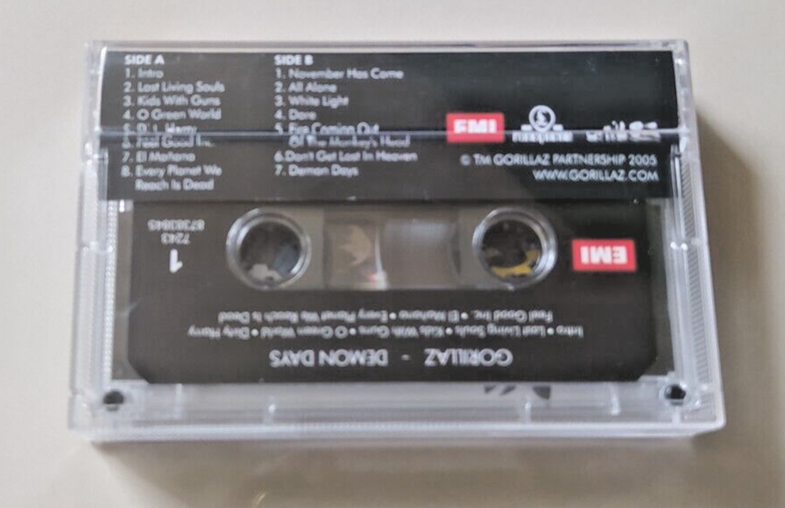 Gorillaz - Demon Days Cassette tape | eBay