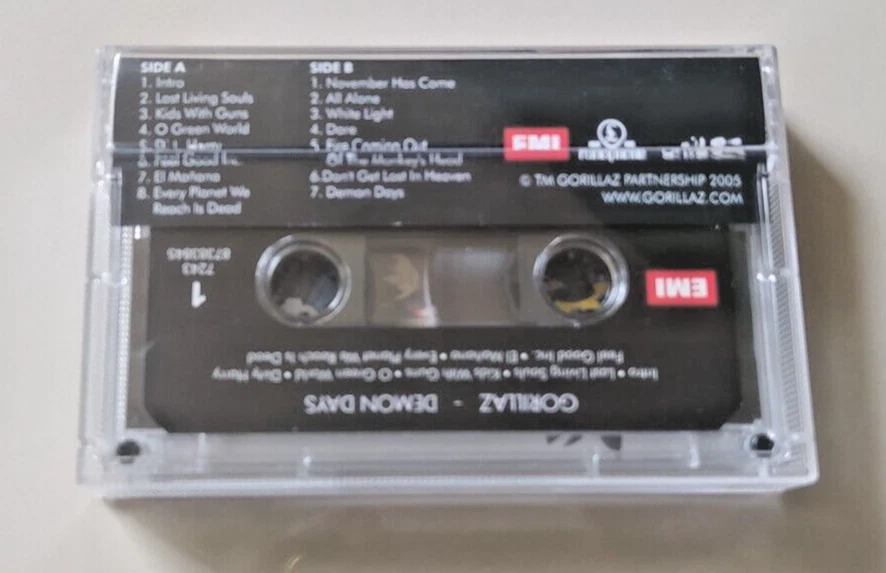 Gorillaz - Demon Days Cassette tape - Image 2 of 4