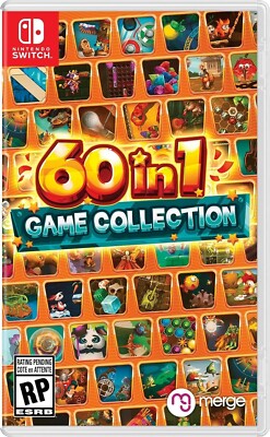 60 In 1 Game Collection - Nintendo Switch-Brand New Factory Sealed