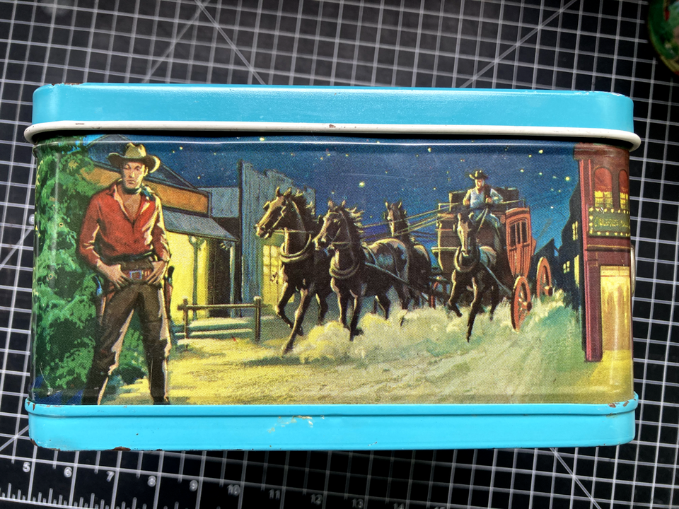 Vintage 1960 Disneyland Monorail Lunch Box Aladdin w Original Thermos