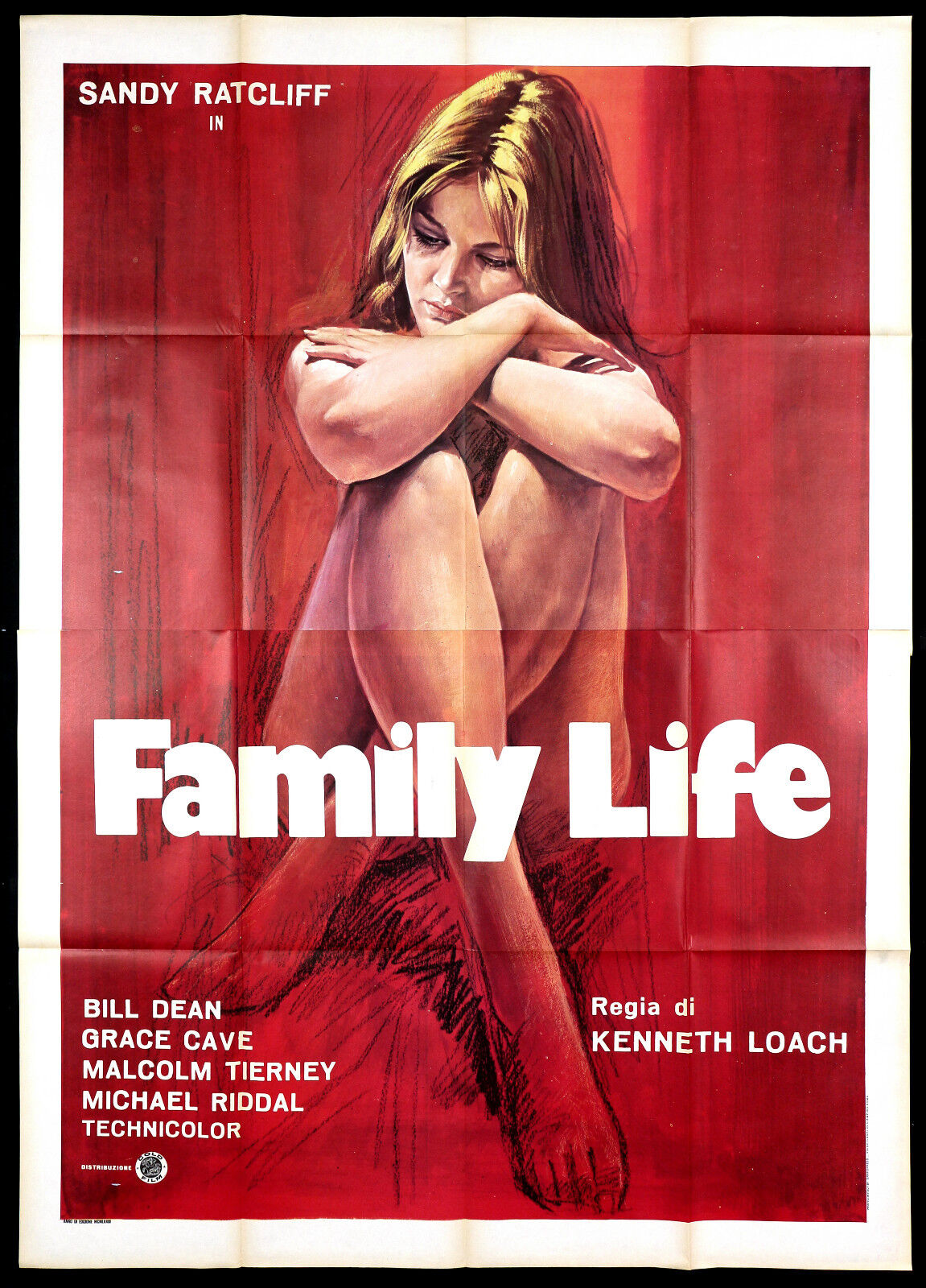 FAMILY LIFE MANIFESTO CINEMA FILM SEXY KEN LOACH DRAMMATICO 1971 MOVIE POSTER 4F 15% ZNIŻKI
