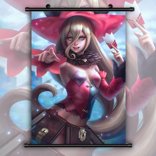 Tales of Berseria Magilou HD Print Wall Poster Scroll Home Decor