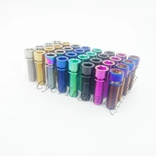 4Pcs/lot M8x25mm Titanium Ti Fit For BMX Stem Bolts Allen Hex Head Screw Washer