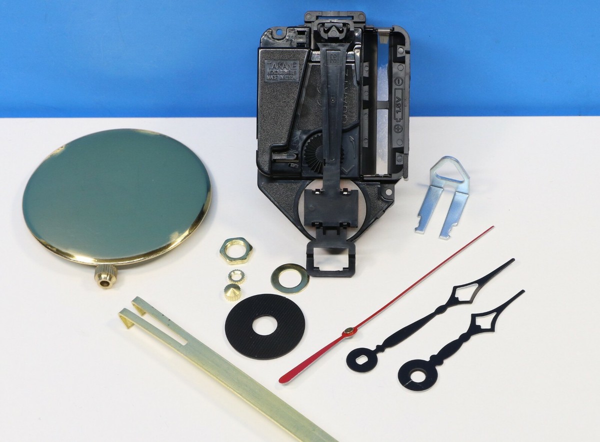 CAFUNÉ Small Pendulum TAKANE Mini Quartz Battery Clock Movement Pendulum 5/8