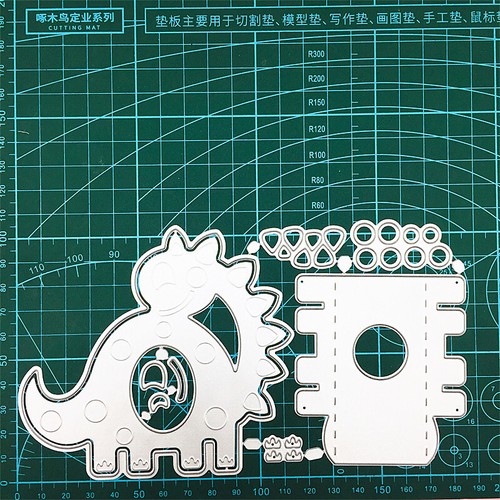 Easter Dinosaur Egg Box Metal Cutting Die Scrapbooking Paper Dies Craft Make F - Picture 7 of 9