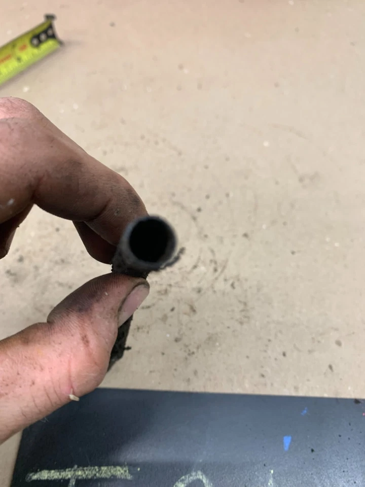 GM CHEVROLET 1967 1968 bloque pequeño SBC 327 283 motor varilla tubo manguera C10 Foto 4 de 4