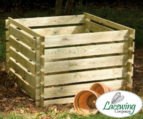 Compostiere da giardino in legno