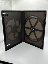 Standard Black DVD 1-disc Replacement Case 14mm Premium movie Storage Shell Case