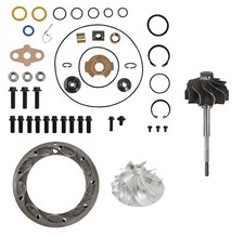 Turbo Rebuild Kit Billet Wheel Vanes Turbine For 05.5-07 6.0l Powerstroke Turbo Rebuild Kit Billet Wheel Vanes Turbine For 05.5-07 6.0l Powerstroke