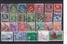 Switzerland Stamps 25 Pieces O Lot 198