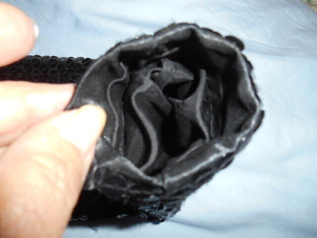 Elegant OLEG CASSINI BLACK TIE 100% Silk Black Se… - image 10