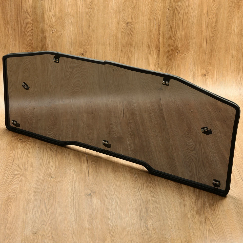 For Can-Am Defender HD 5/8/10 2016-2023 Heavy Duty Rear Smoked Windshield - Image 2 of 4