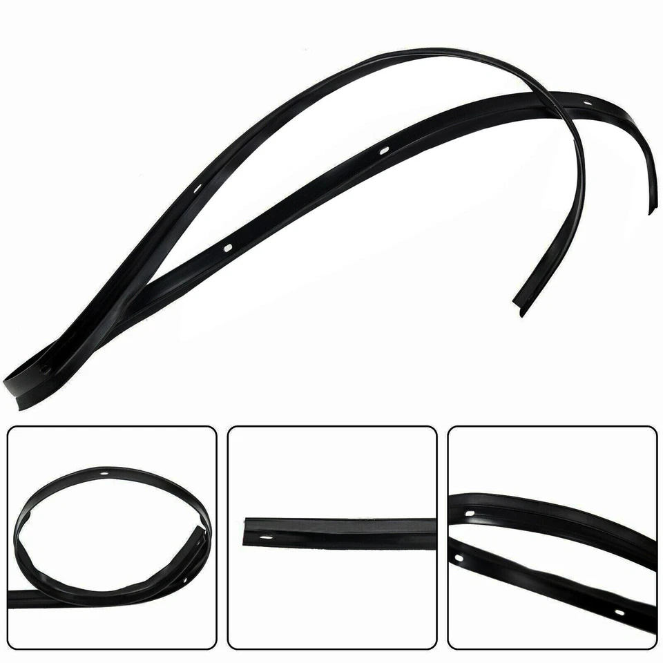 Parachoques delantero apto para Dodge Challenger 2008-2022 sello de resistencia y remaches Foto 3 de 4