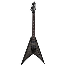 Dean Vengeance Select Guitar, Fishman Fluence Pickups Floyd Rose Charcoal Burst