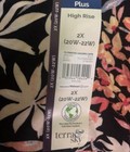 Terra and Sky Painted Floral Print High Rise Capri Leggings 0X (14) — photo 7