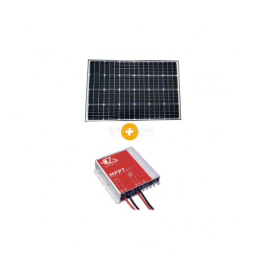 Kit Panneau Solaire NDS 185W – Noir – Avec Régulateur MPPT Sce360 – Neuf