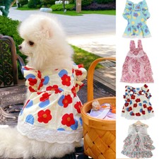 Costume Da Tutù Con Fiocco Per Cani E Gatti Gonna In Pizzo Vestiti Da ☆