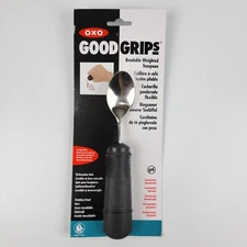 OXO Good Grips Bendable Weighted Teaspoon Adaptive Utensil Disability New