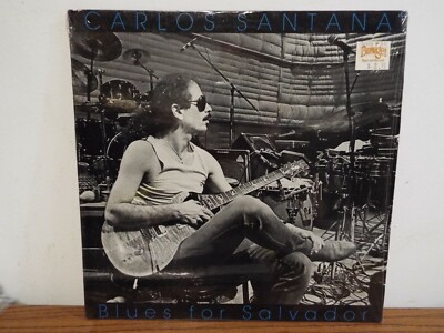 CARLOS SANTANA BLUES FOR SALVADOR 1987 LP VINYL ALBUM | eBay