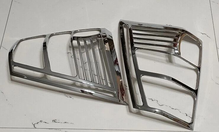 2 piezas para Suzuki Grand Vitara 2006-2013 ABS cromo luz trasera lámpara cubierta moldura Foto 4 de 4