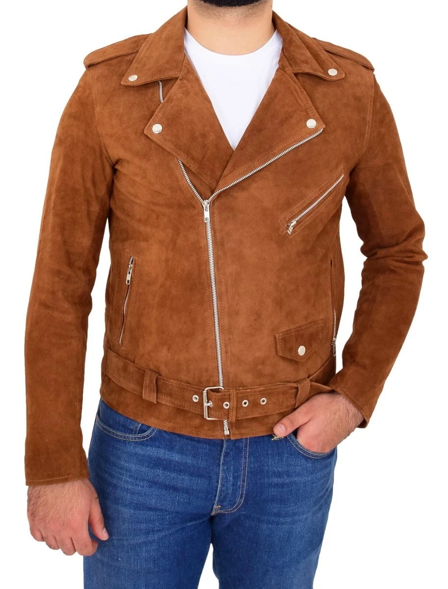 Suede shop bikers jacket